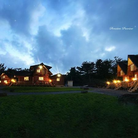 Jeju Joa Log Pension Согвипхо Экстерьер фото