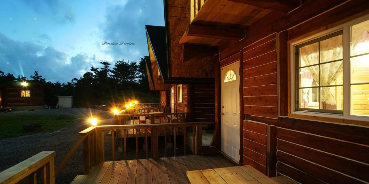 Jeju Joa Log Pension Согвипхо Экстерьер фото