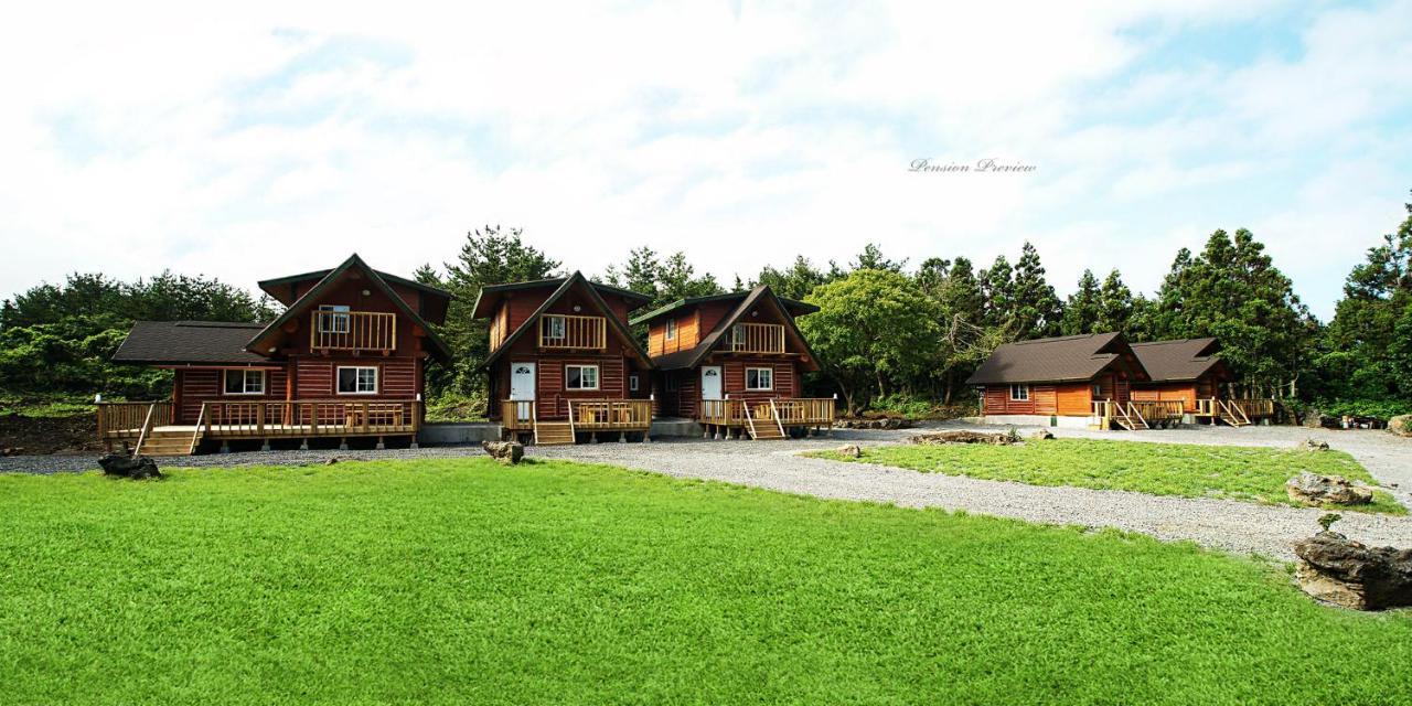 Jeju Joa Log Pension Согвипхо Экстерьер фото